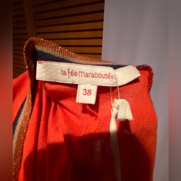 La Fée Maraboutée sleeveless linen dress. - Picture 7 of 8